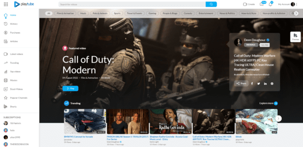 PlayTube v3.0.1 - The Ultimate PHP Video CMS & Video Sharing Platform - Image 4