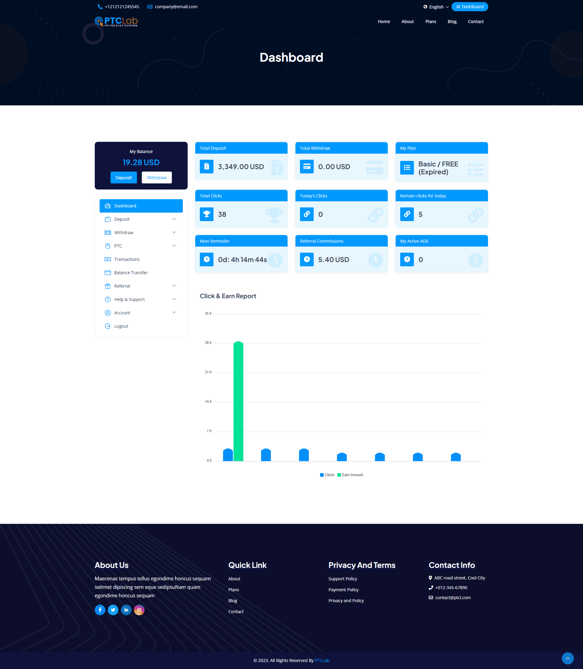 ptcLAB - Pay Per Click Platform - Image 3