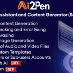 Ai2Pen v4.0 – AI Writing Assistant and Content Generator (SaaS Platform)