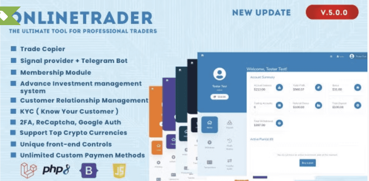 OnlineTrader - The ultimate tool for professional traders