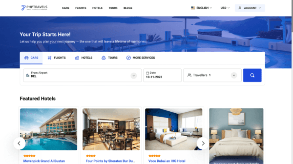 PHPTRAVELS v9.0 - PHP Booking Software - Image 2