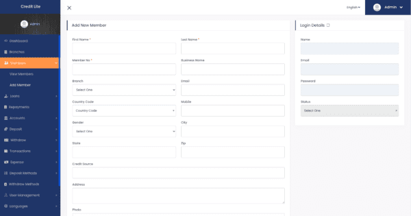 Credit Lite - Multi Branch Loan & Savings Management System - Image 2