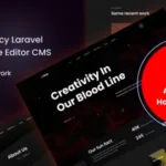 Arino v3.1 - Creative Agency Laravel Script With Live Editor CMS