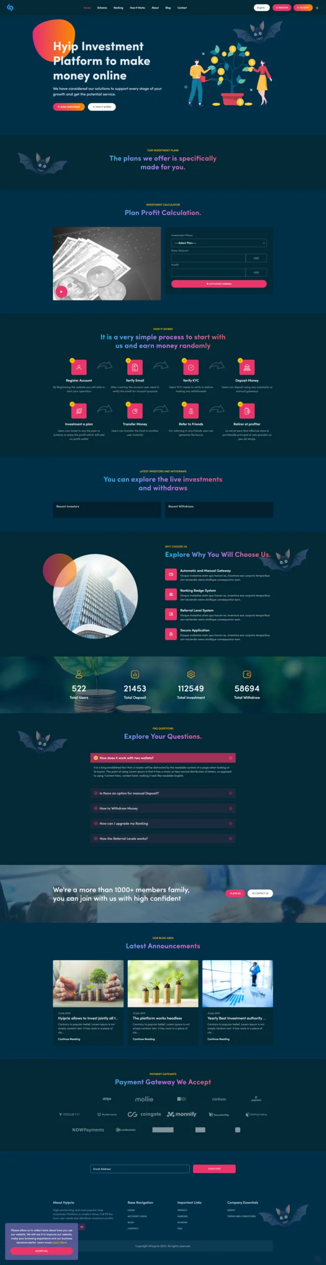 Hyip Rio – Advanced Hyip Investment Scheme With Ranking System and ...