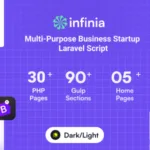 Infinia - Multipurpose Business Consulting Startup Laravel Script