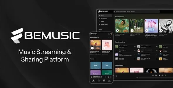 BeMusic - Music Streaming Engine