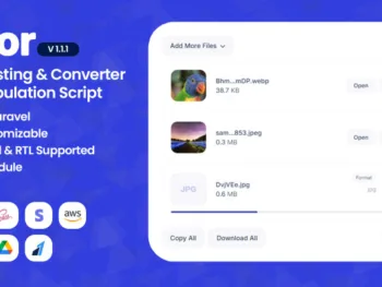 Pictor v1.1.1 - Image Hosting And Converter Script