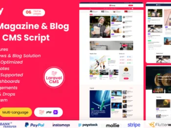 Posty – News Management System Laravel CMS