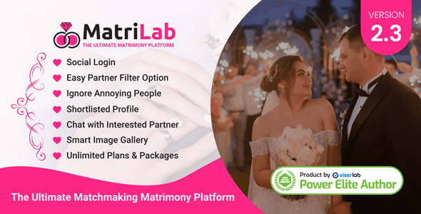 MatriLab -Ultimate Matchmaking Matrimony Platform
