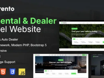 Carento - Car Rental Booking Laravel System